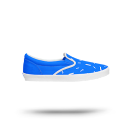 Saleor Blue Plimsolls Shoes